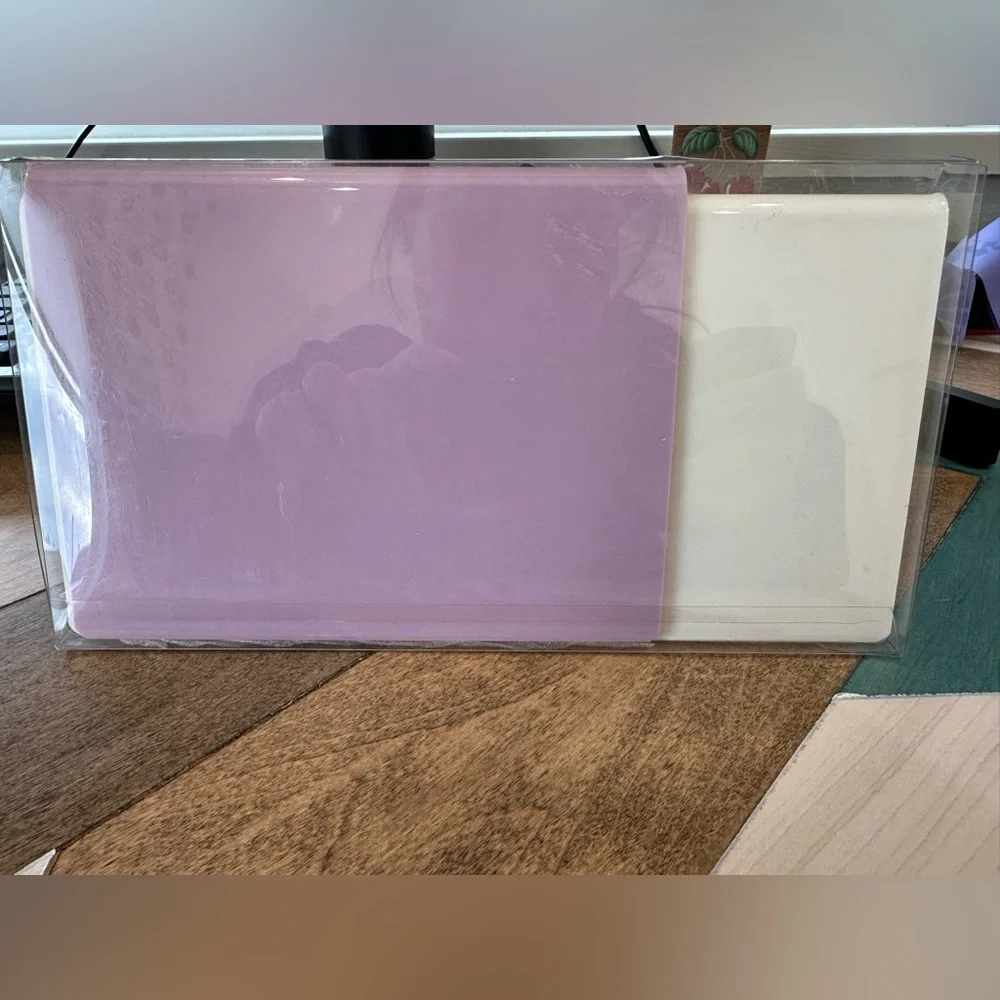 NEW! Erin Condren Acrylic Perpetual Calendar Lilac Cream